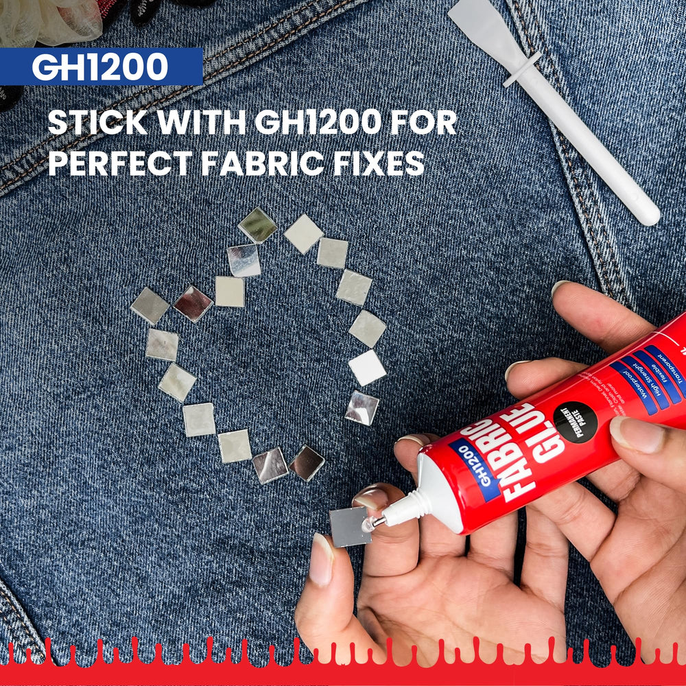 GH1200 Fabric Glue application tip with precision needle.