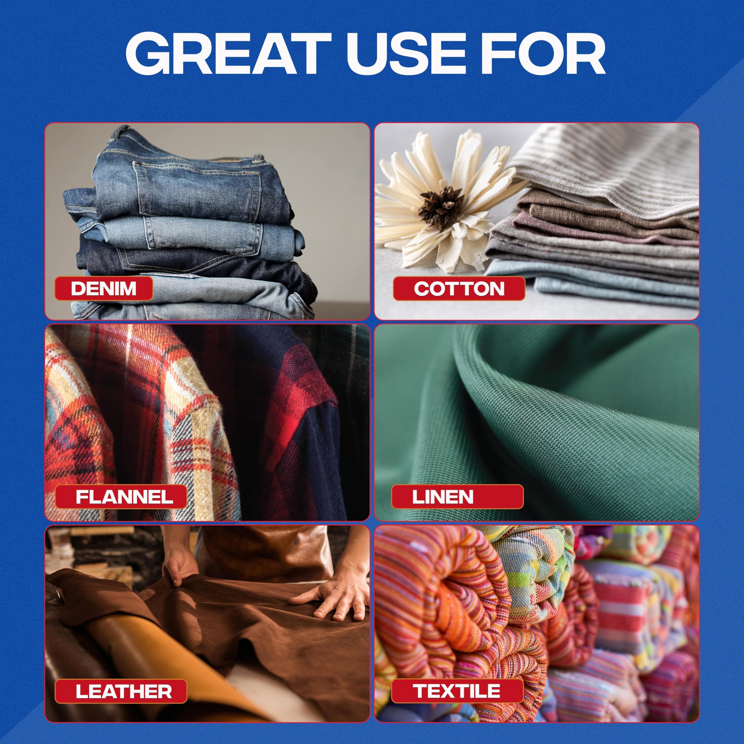 GH1200 Fabric Glue for delicate fabrics with a smooth finish.