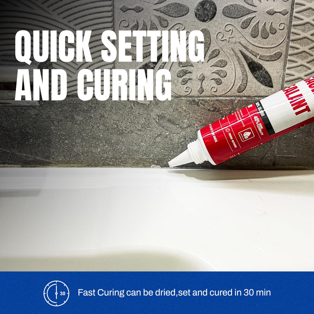 GH1200 White sealant easy-application tips for beginners.