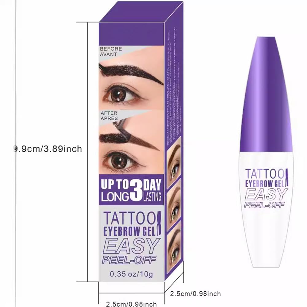 GHFCZOO Long-wear brow tint set designed for multi-day wear.