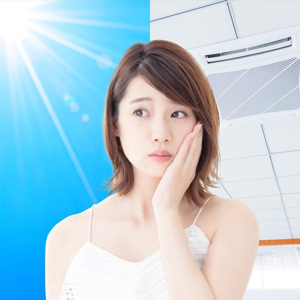 Ghibili sunscreen used as makeup base for smooth, long-lasting makeup.