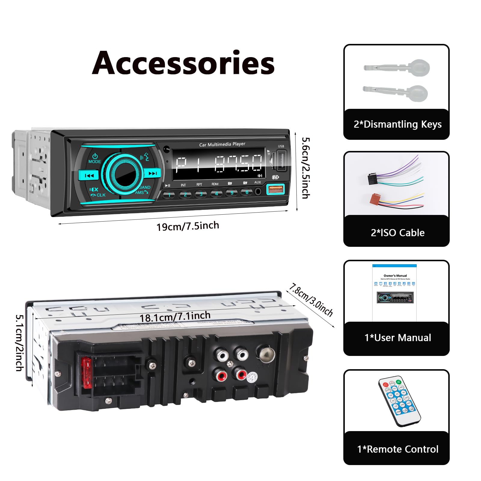 GHIOPMZ car stereo app remote enables wireless control