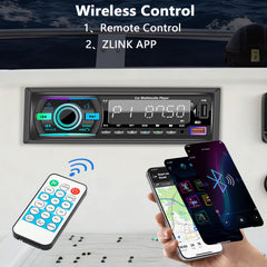 GHIOPMZ car stereo built-in mic for clear conversations