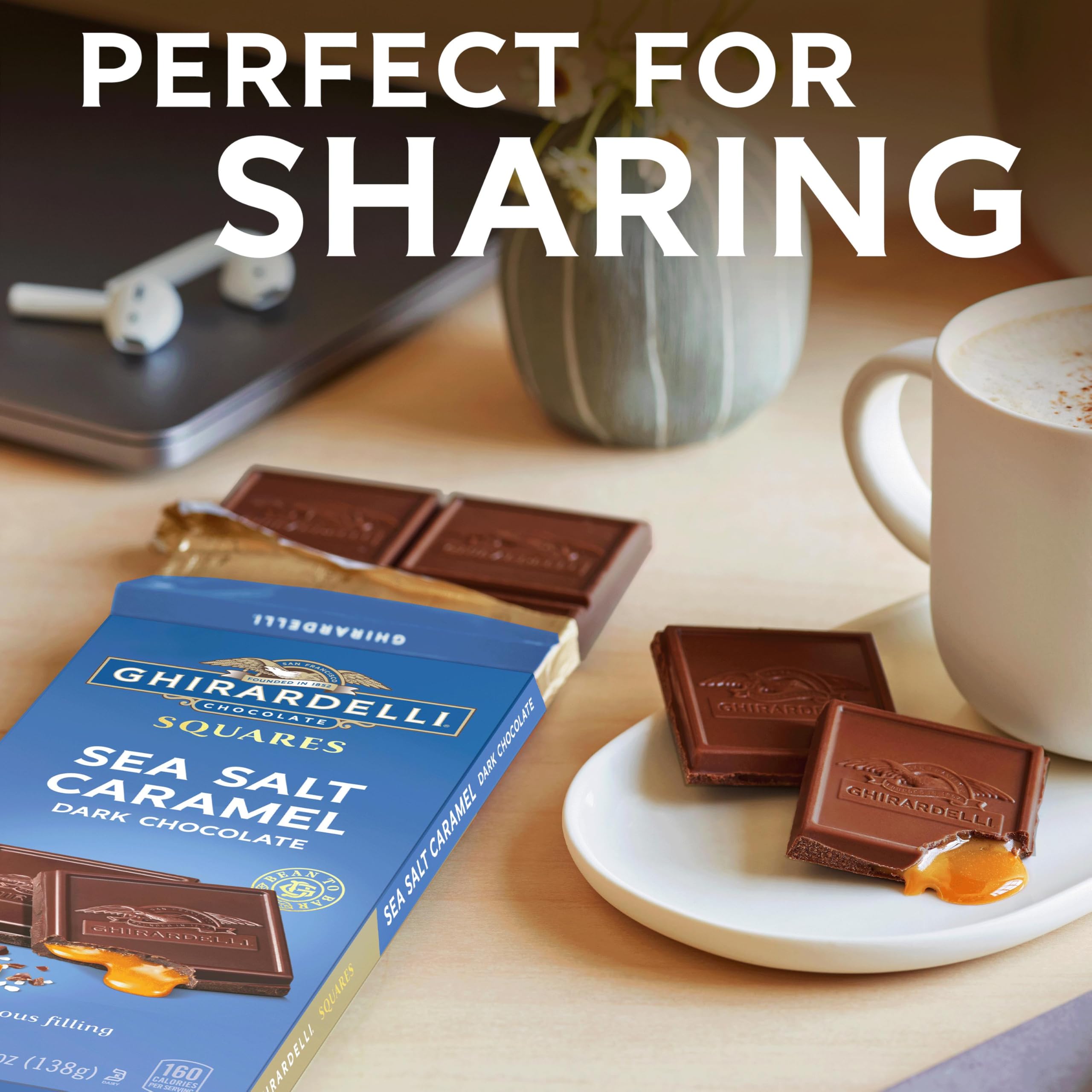 GHIRARDELLI bar image suggesting gifting for special moments
