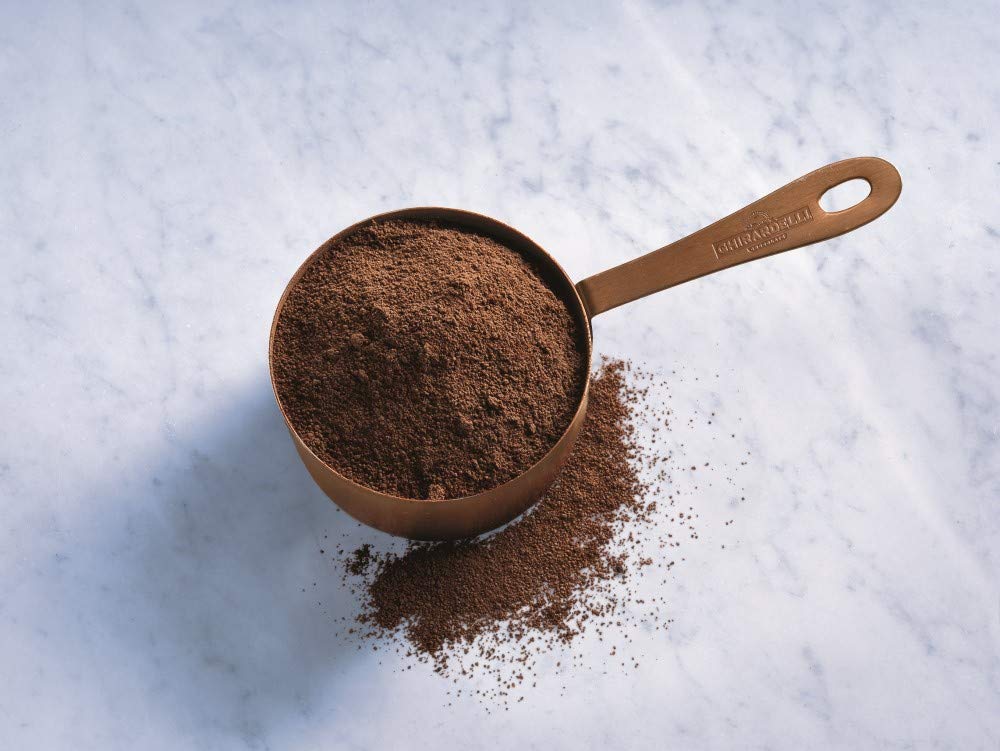 Ghirardelli dark chocolate cocoa powder hot chocolate with rich foam