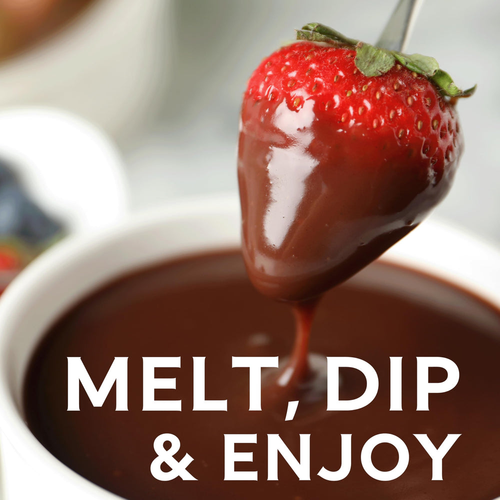 16 oz bag of melting wafers suitable for multiple dessert projects.
