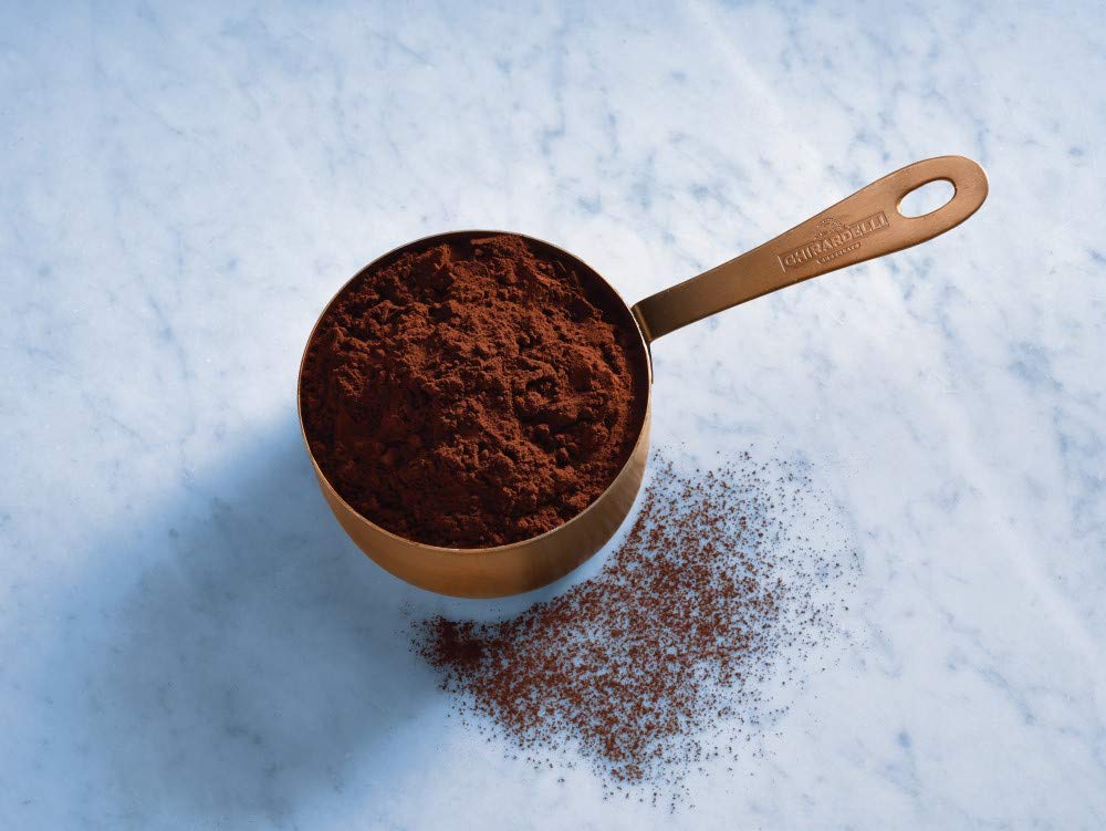 Ghirardelli Majestic Dutch-Processed Cocoa Powder enhances baked goods.