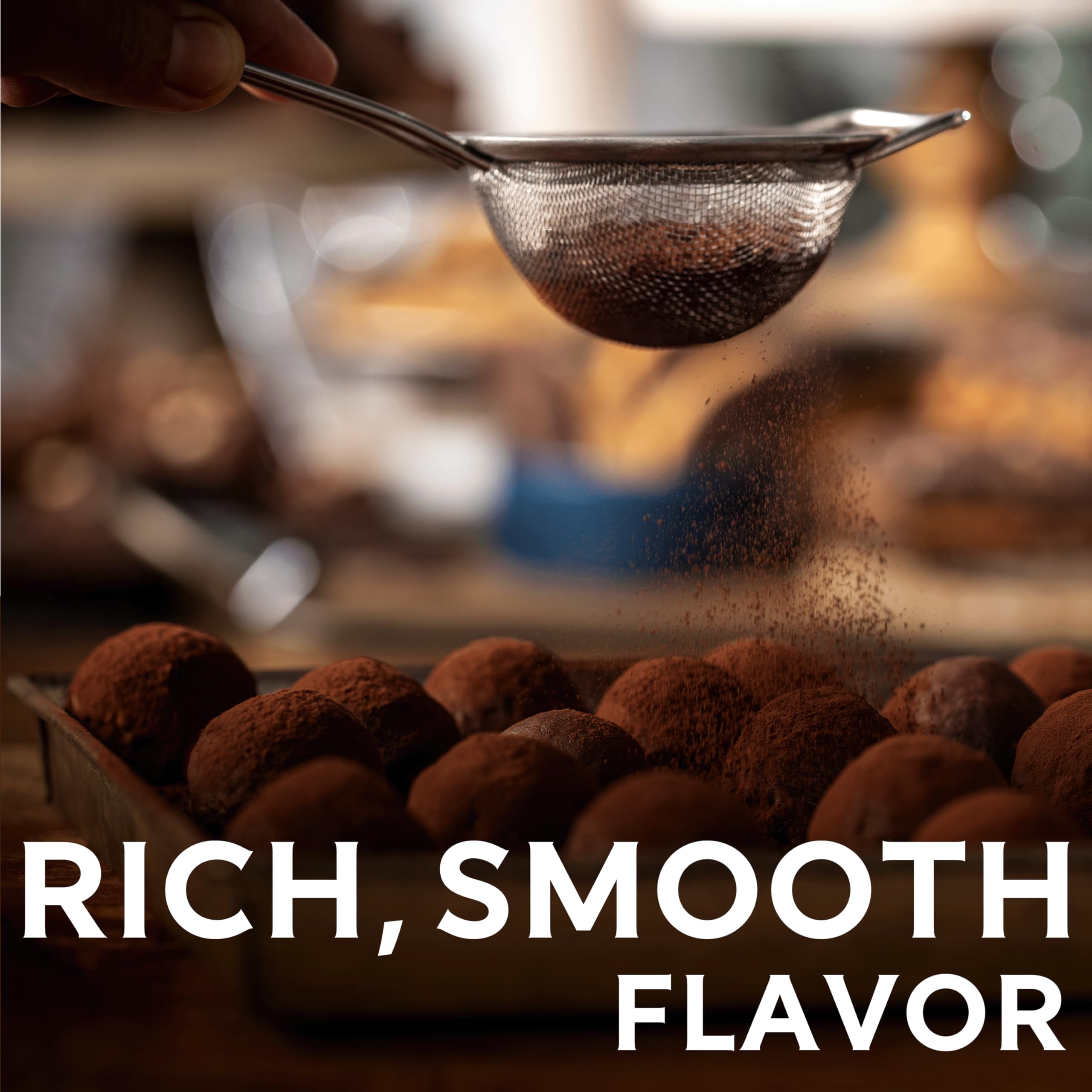 Ghirardelli cocoa powder ideal for brownies, cakes, and flavorful smoothies.