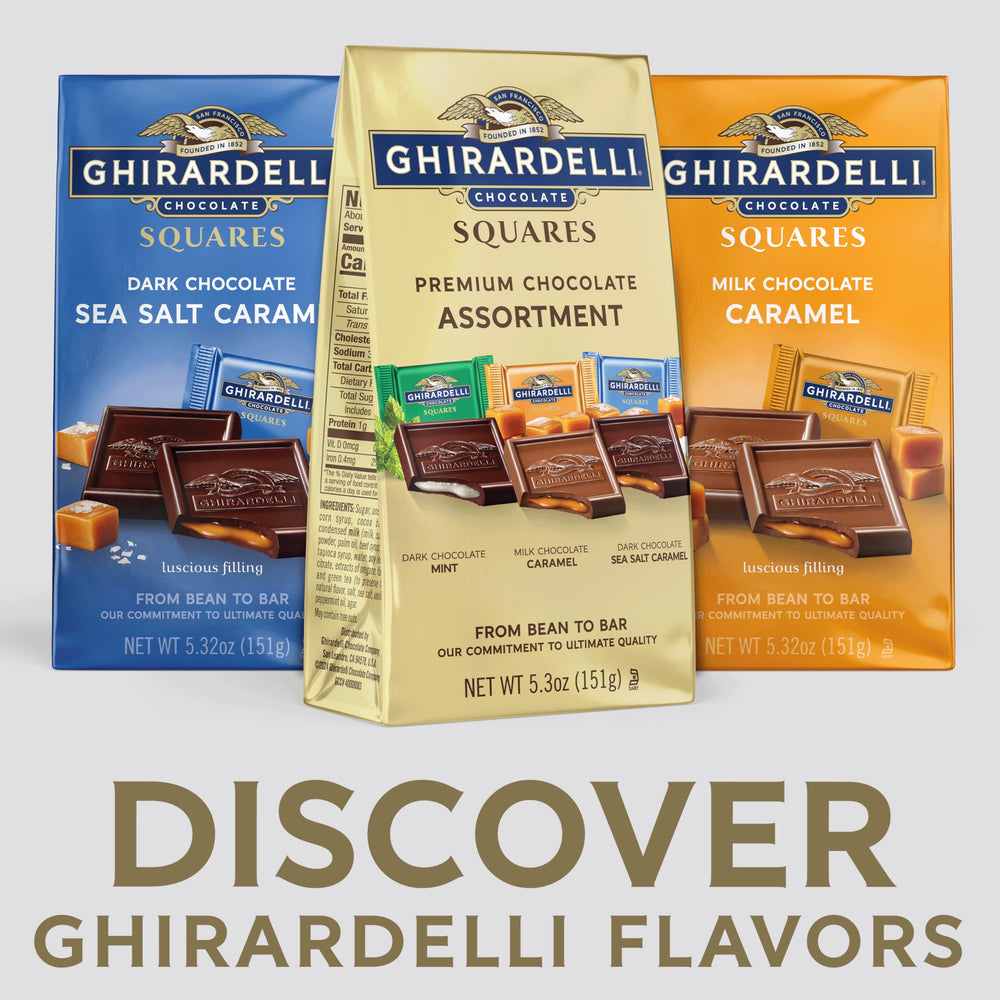 Ghirardelli Squares Individually Wrapped, freshness you can share.
