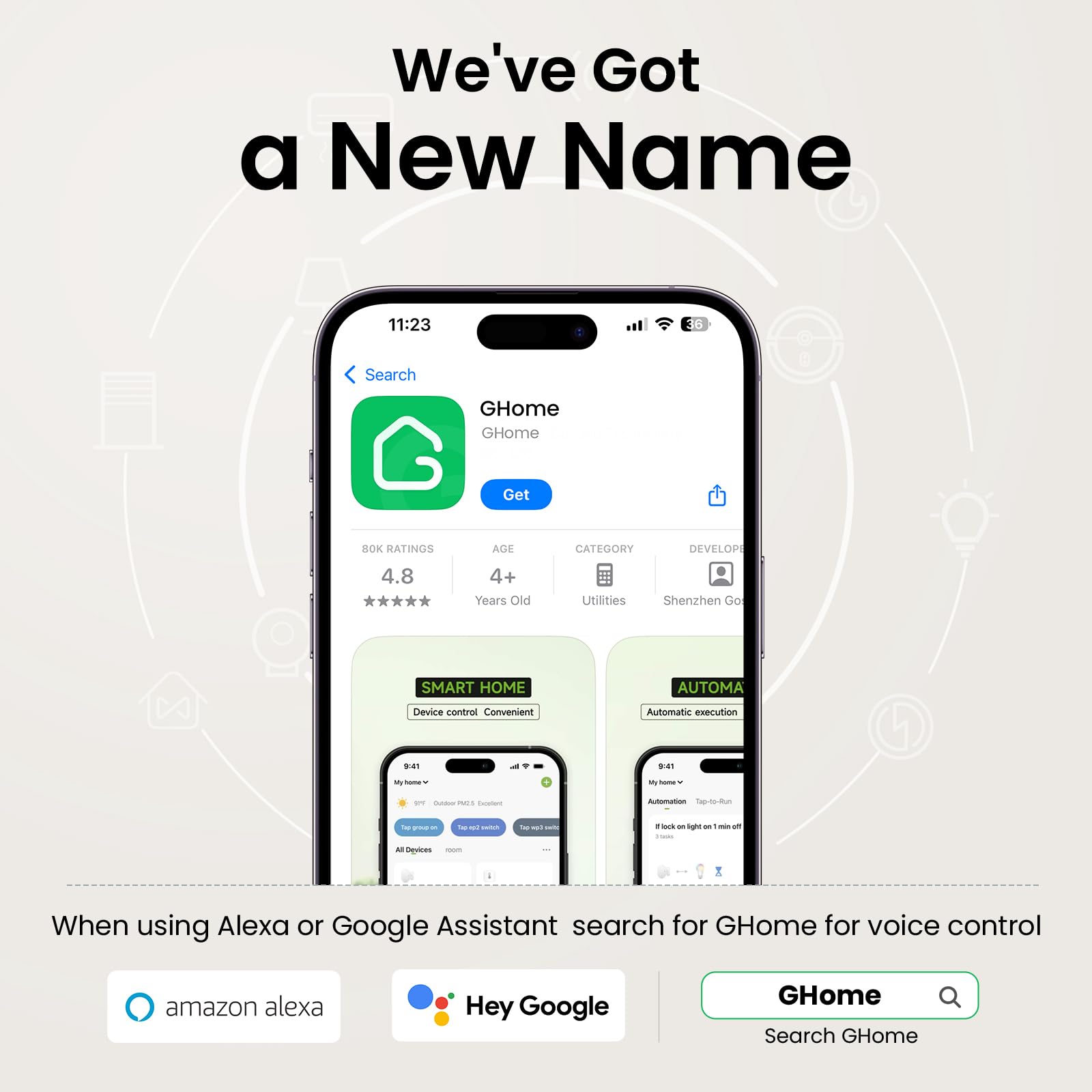 GHome Smart Plug ETL FCC listed for safety compliance.