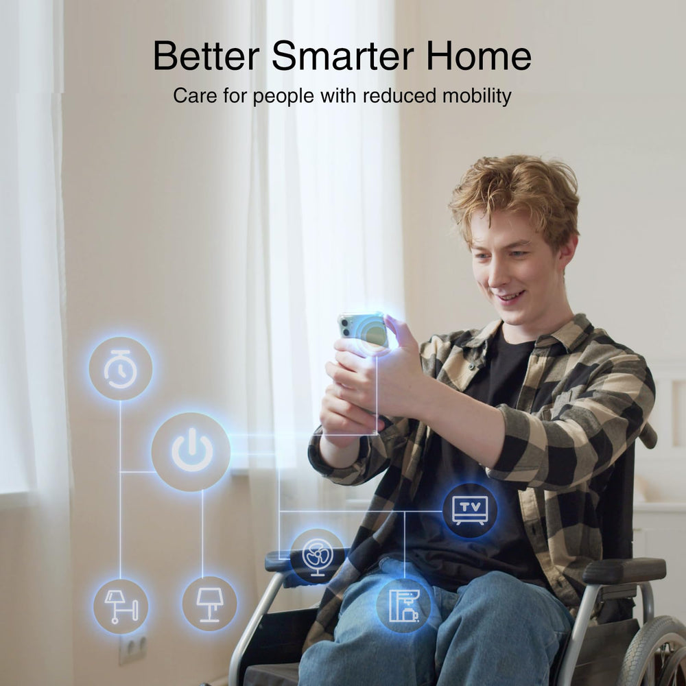 GHome Smart Plug LED indicator suggests status at a glance.