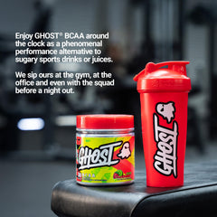 GHOST BCAA ingredients image features Astragin for improved absorption.