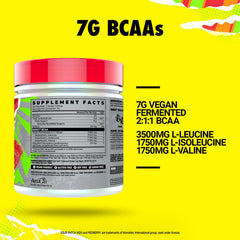 GHOST BCAA Sour Patch Kids Redberry scoop emphasizes sugar-free intra-workout fuel