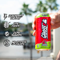 GHOST Energy Cherry Limeade 12-pack image for convenient bulk energy