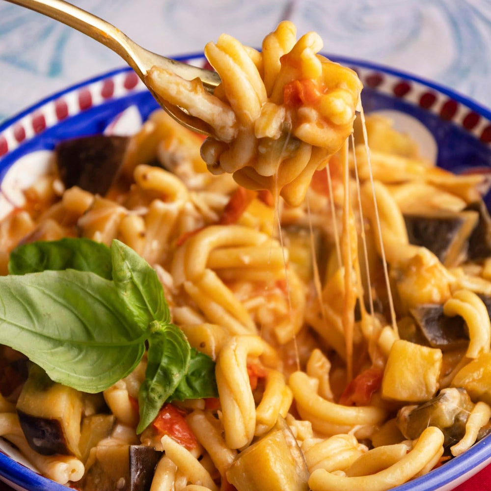 Giadzy gluten-free ingredients with corn and rice flours for clean pasta