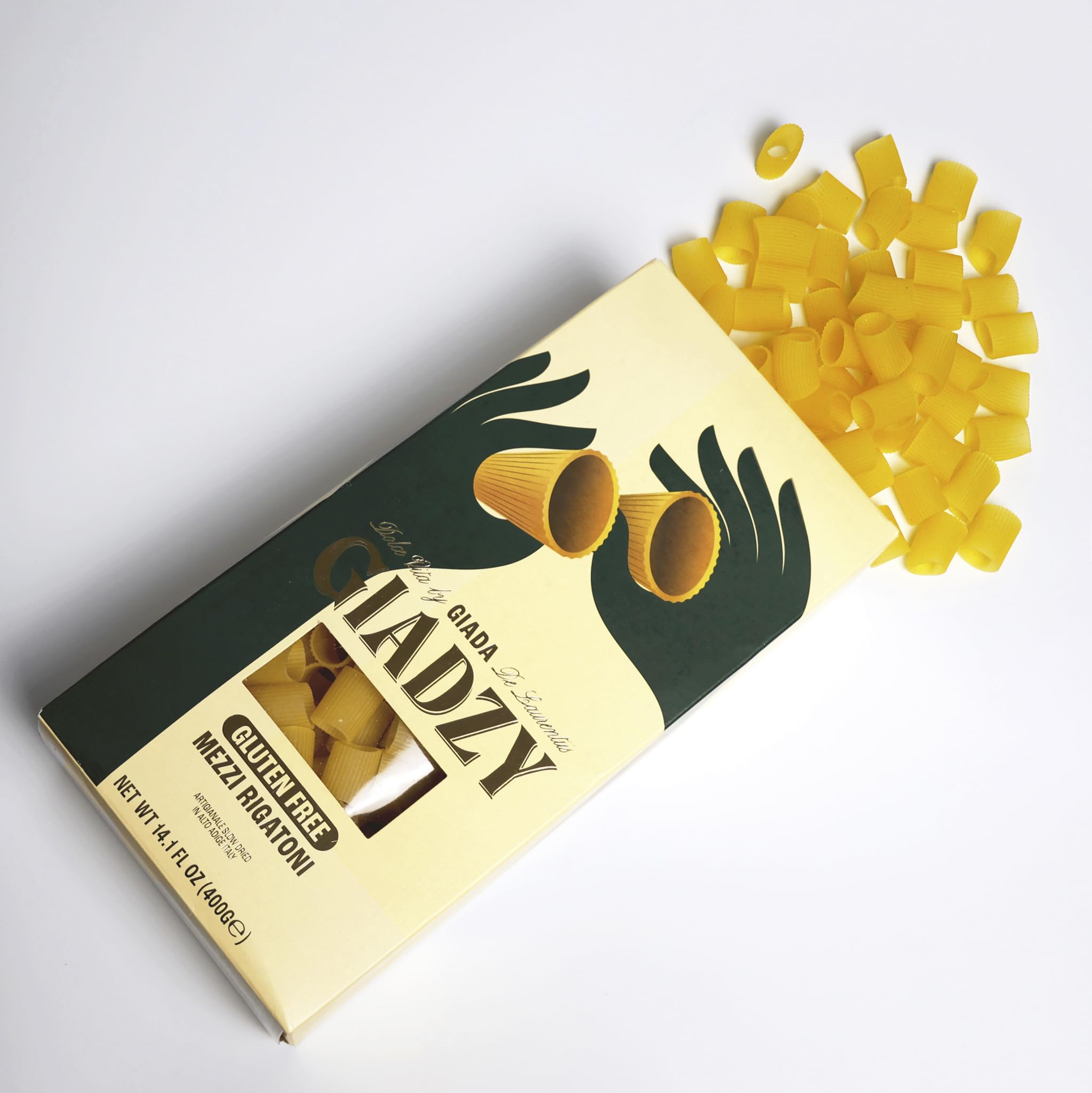 Giadzy hearty sauces cling to shapes for satisfying meals