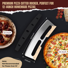 Gicyiit stainless steel blade rocker stays sharp and rust resistant for reliable performance.