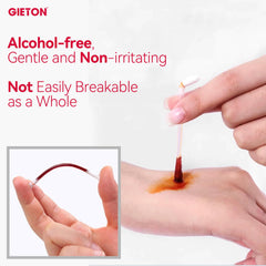 GIETON povidone-iodine swabs individually sealed for travel and emergencies