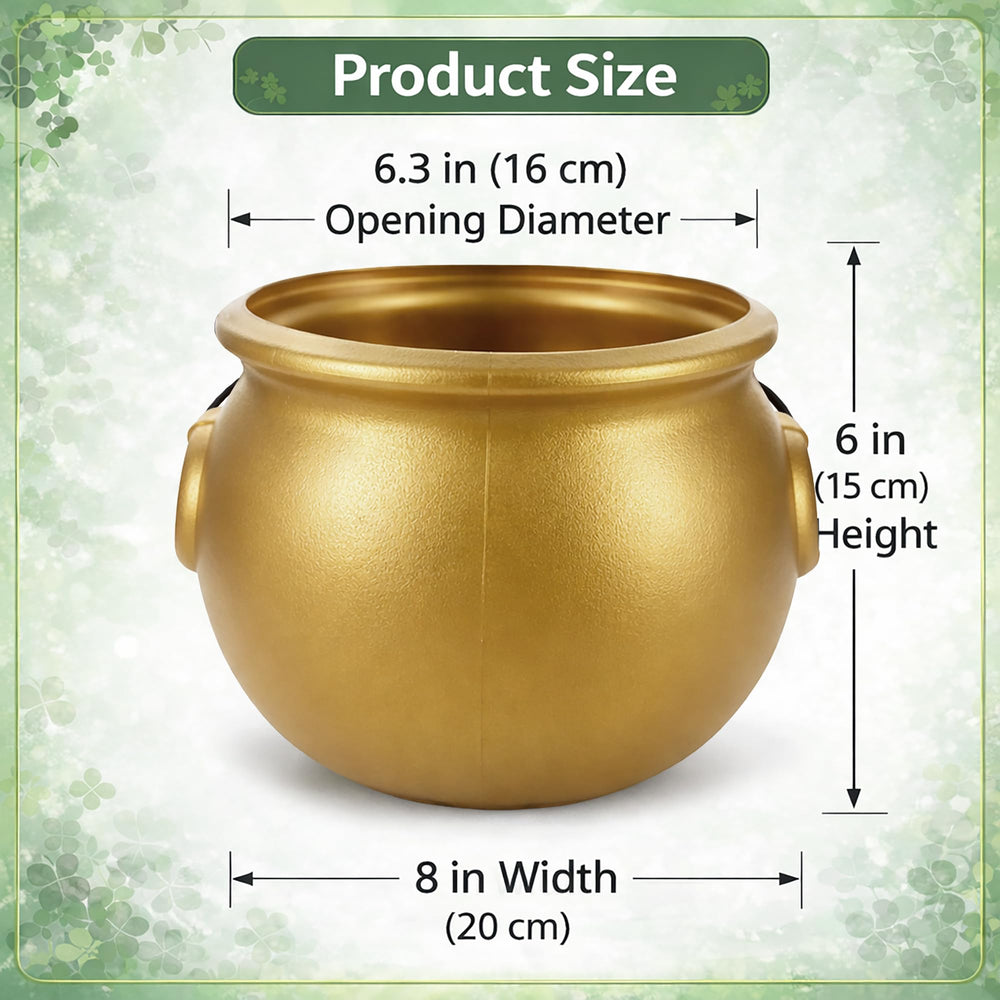 GiftExpress cauldron without bottom hole safe for liquids