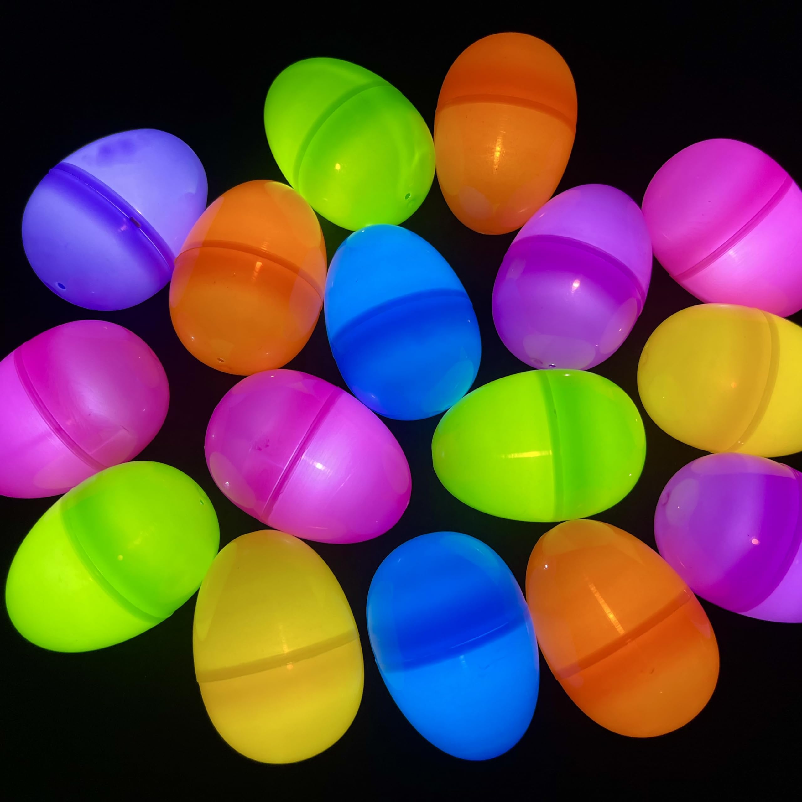 GiftExpress glow Easter eggs set illuminates hunts and displays