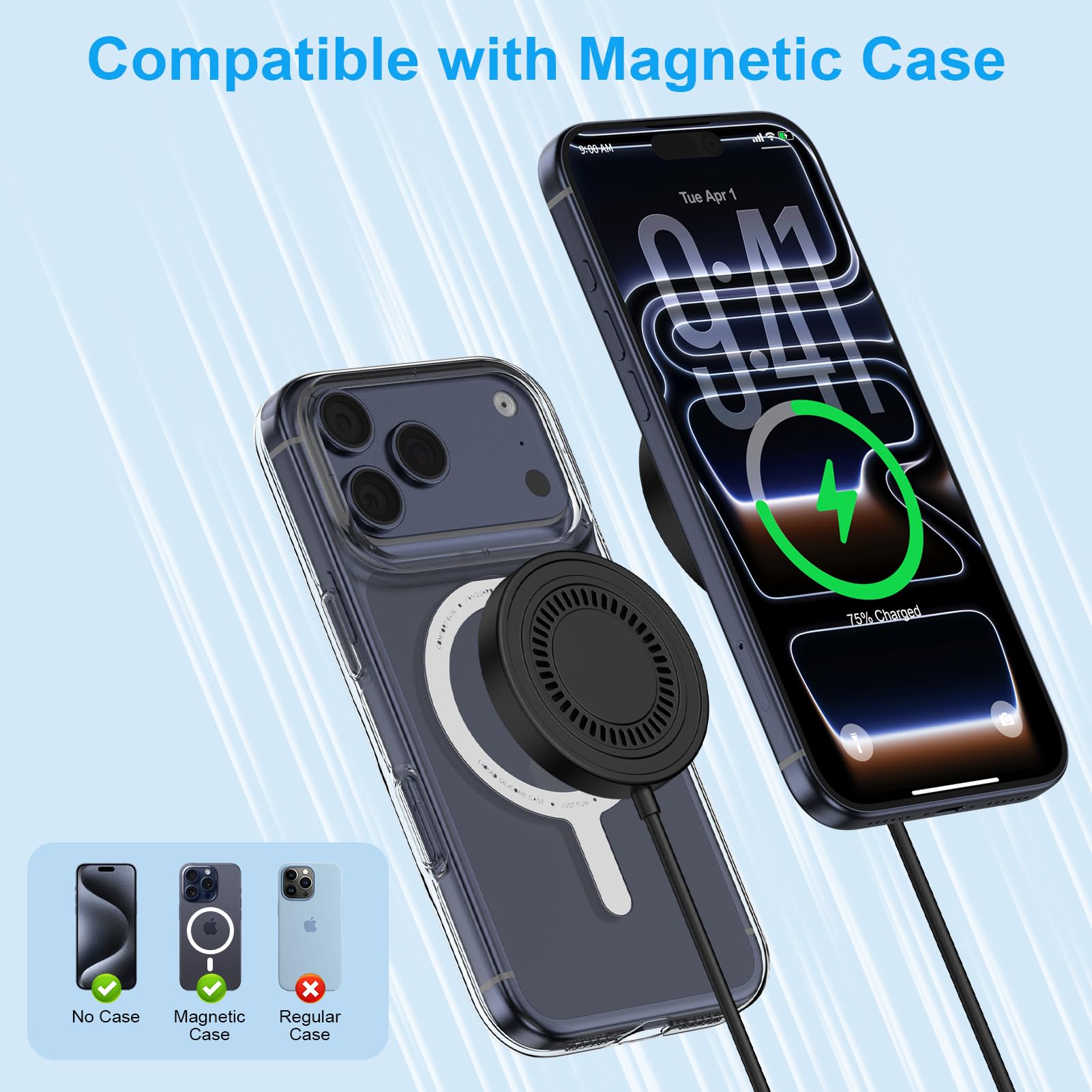 Great for home, office, or on-the-go charging.
