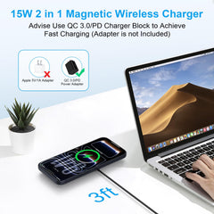 GiGreen Android-friendly pad delivers stable placement and efficient 15W charging.