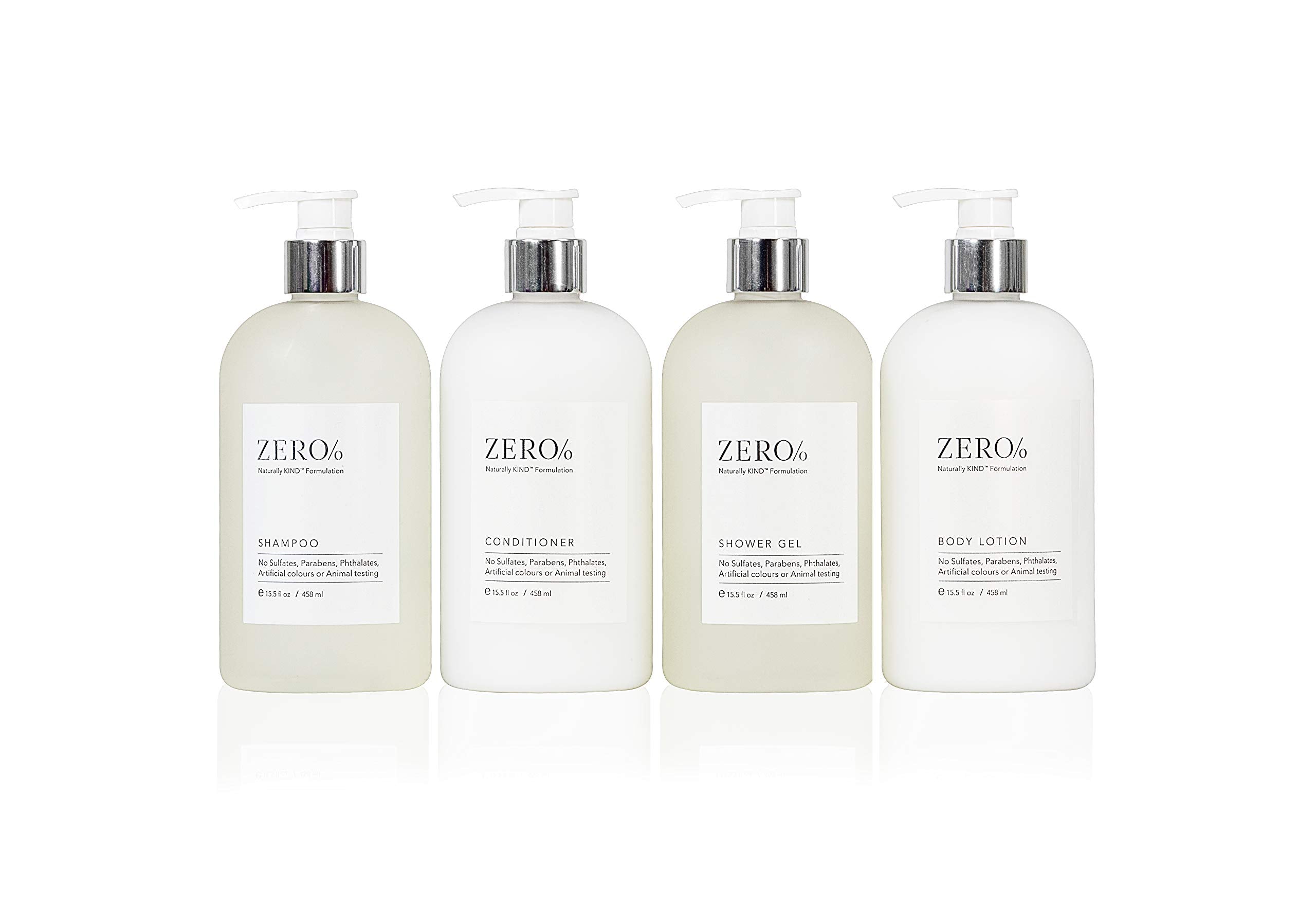 Gilchrist & Soames Zero% Collection label close-up on premium packaging
