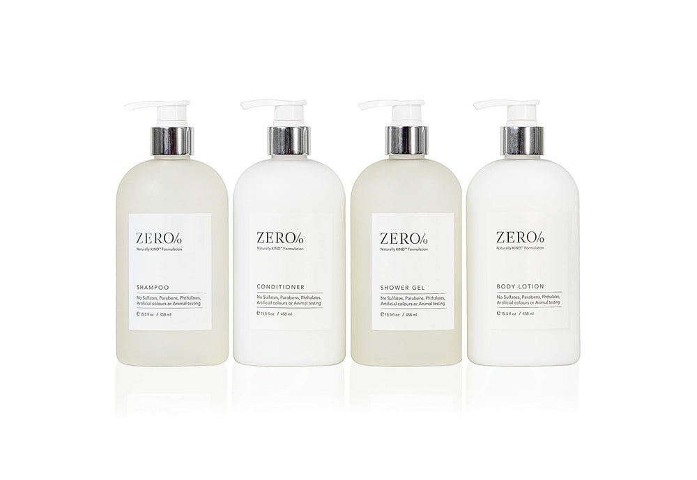 Gilchrist & Soames Zero% Collection label close-up on premium packaging