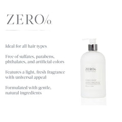 Gilchrist & Soames Zero Percent Conditioner being applied to hair for smooth, manageable strands.