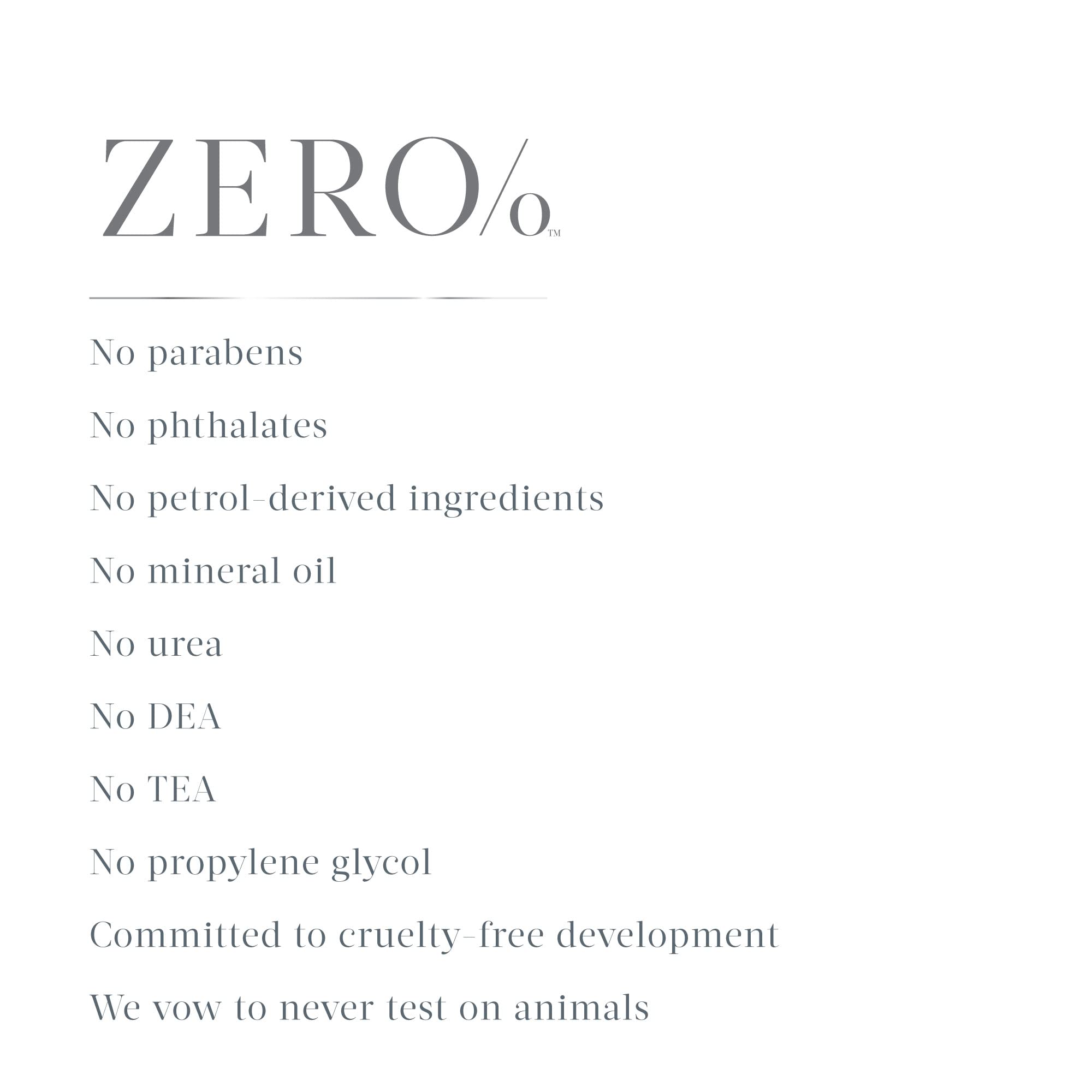 Gilchrist & Soames Zero Percent Conditioner close-up texture shows creamy distribution.