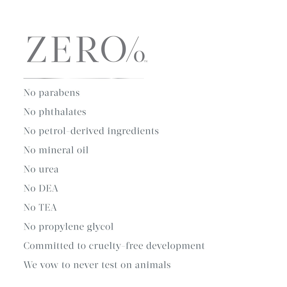 Gilchrist & Soames Zero Percent Conditioner close-up texture shows creamy distribution.