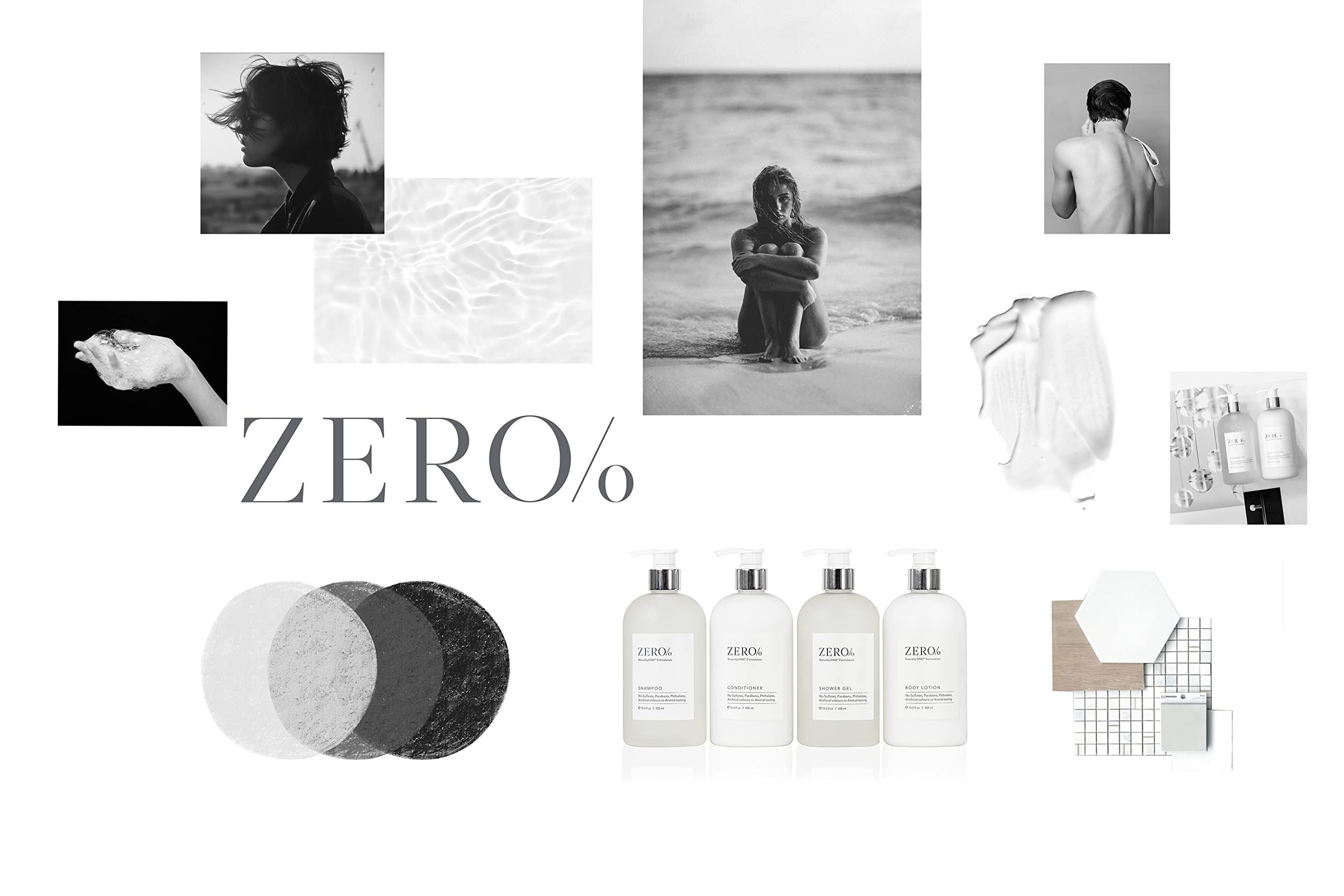 Gilchrist & Soames Zero Percent packaging ready for travel and daily routines.