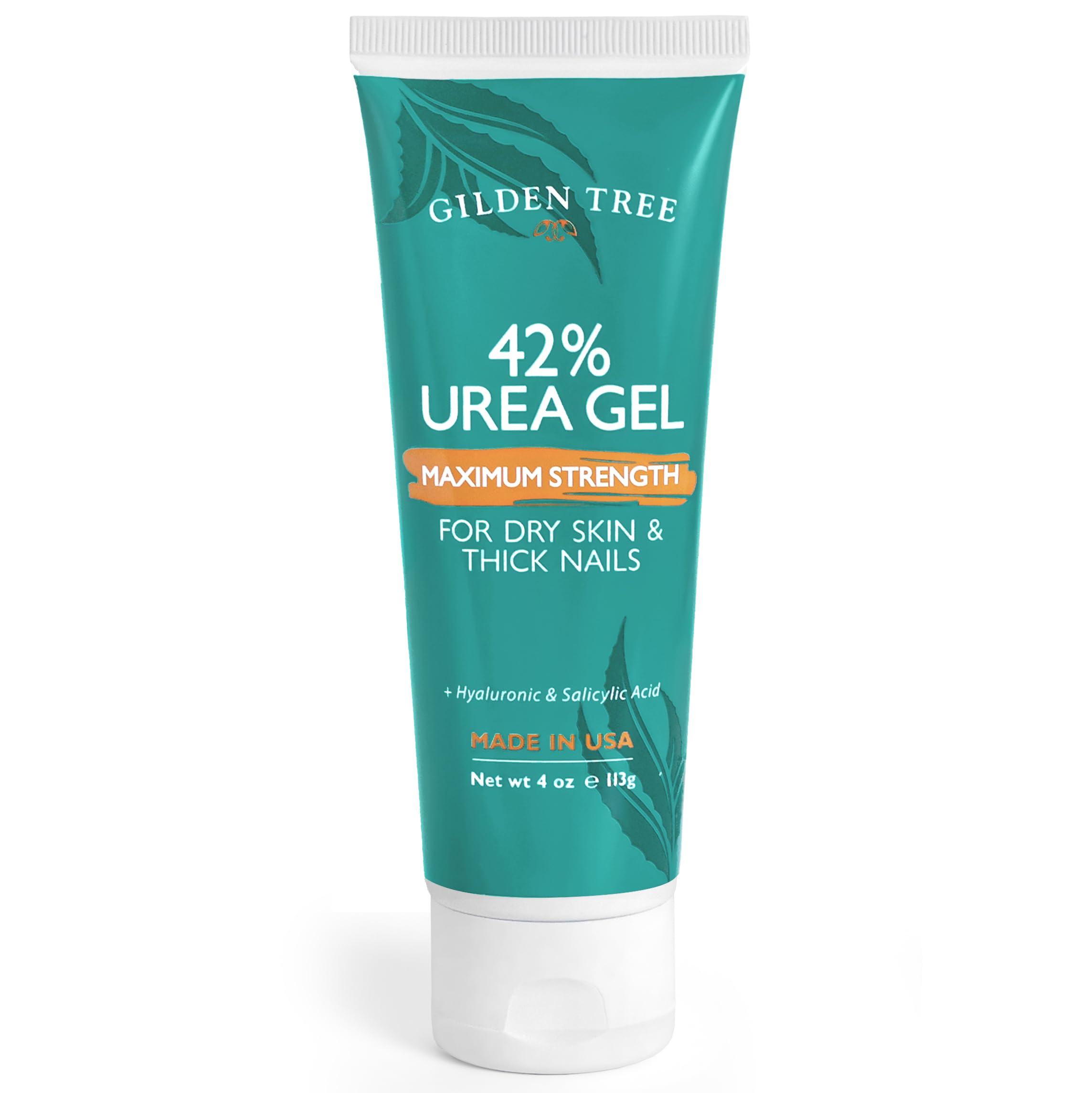 GILDEN TREE Urea Gel 42% for feet bottle-pour showing fast absorption