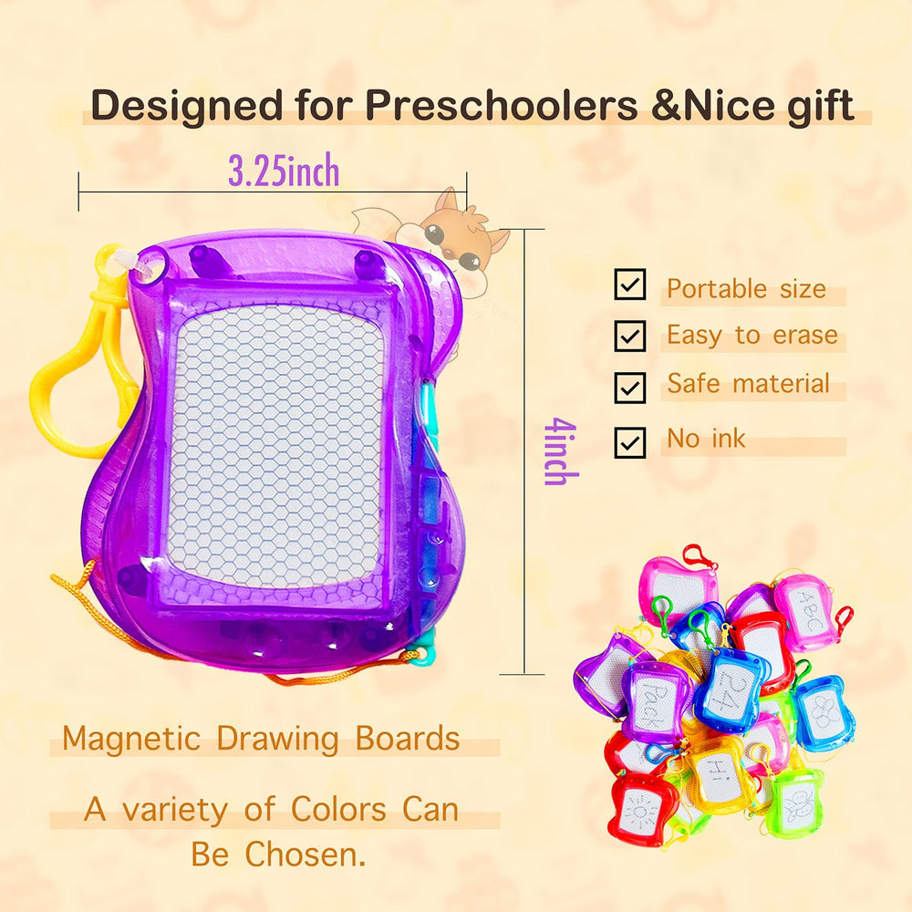 Giliger mini drawing board with pen and eraser for easy on-the-go sketching.