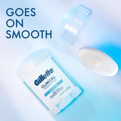 Gillette Clinical Arctic Ice offers 72-hour protection in a compact stick.