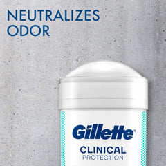 Gillette Arctic Ice soft solid odor neutralization feature highlights long-lasting freshness.
