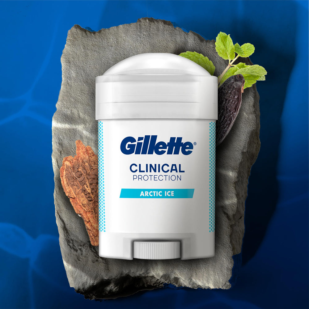 Gillette soft solid includes skin care ingredients for gentle daily use.