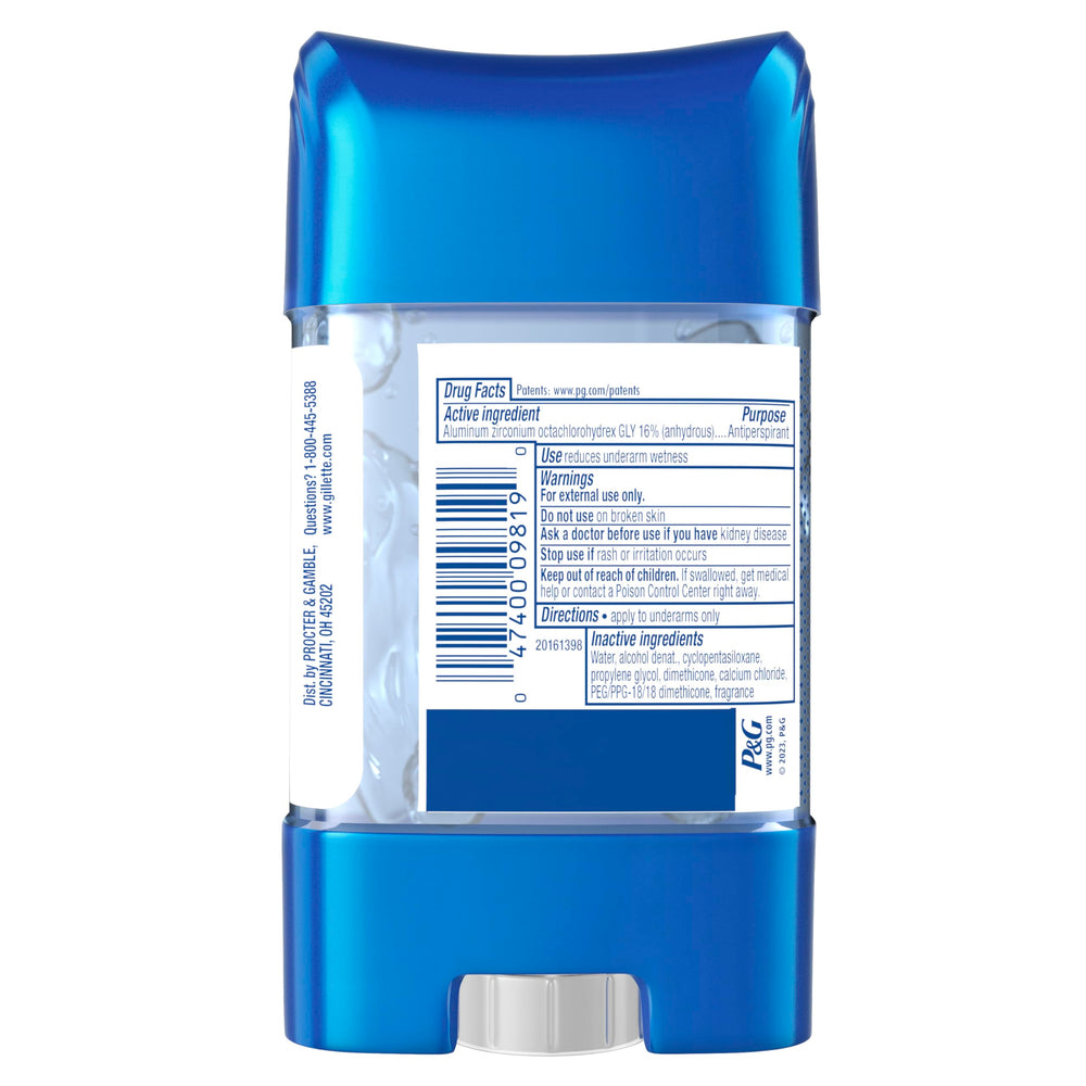 Gillette Cool Wave scent visualization implying fresh confidence during daily routines.