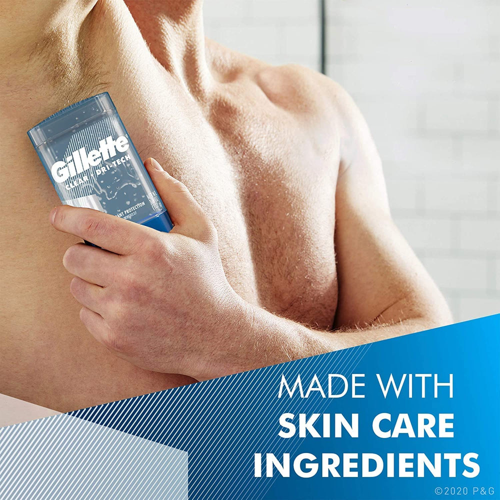 Close-up of Gillette Endurance Clear Gel Cool Wave dispensing cap and smooth texture.