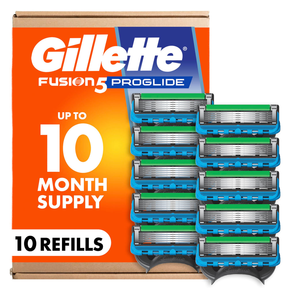 Gillette Fusion5 ProGlide blade refills deliver up to 30 shaves.