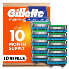 Gillette Fusion5 ProGlide blade refills deliver up to 30 shaves.