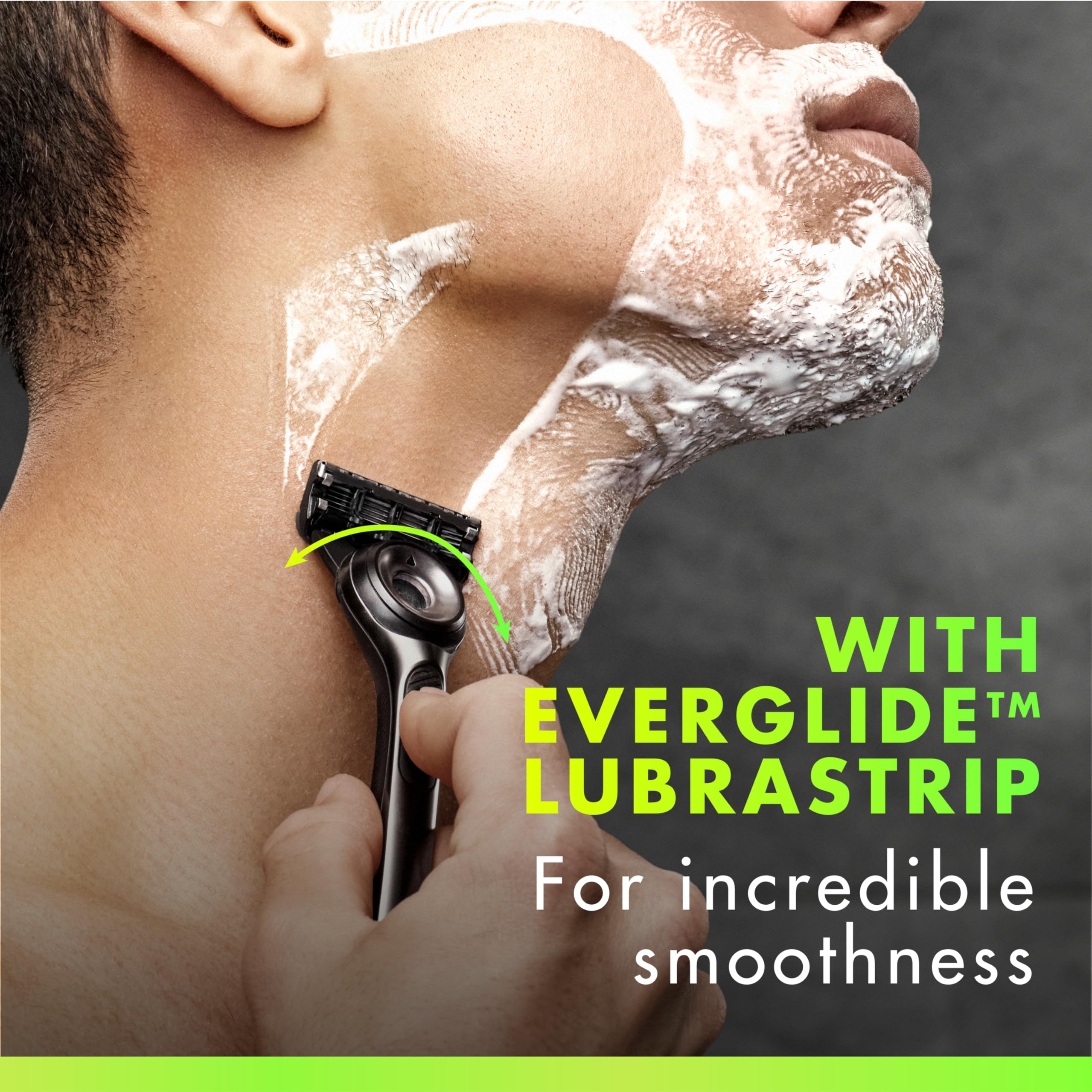 GilletteLabs packaging includes nine refills for ongoing shaving routines.