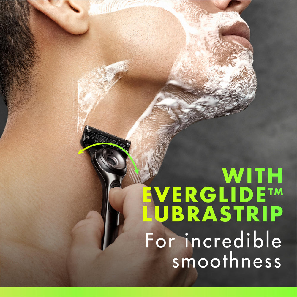 GilletteLabs packaging includes nine refills for ongoing shaving routines.