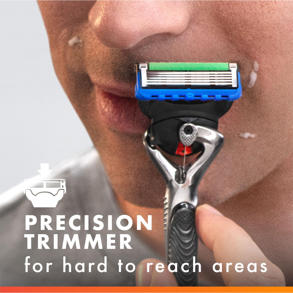 Gillette ProGlide blade refill pack open with refills visible