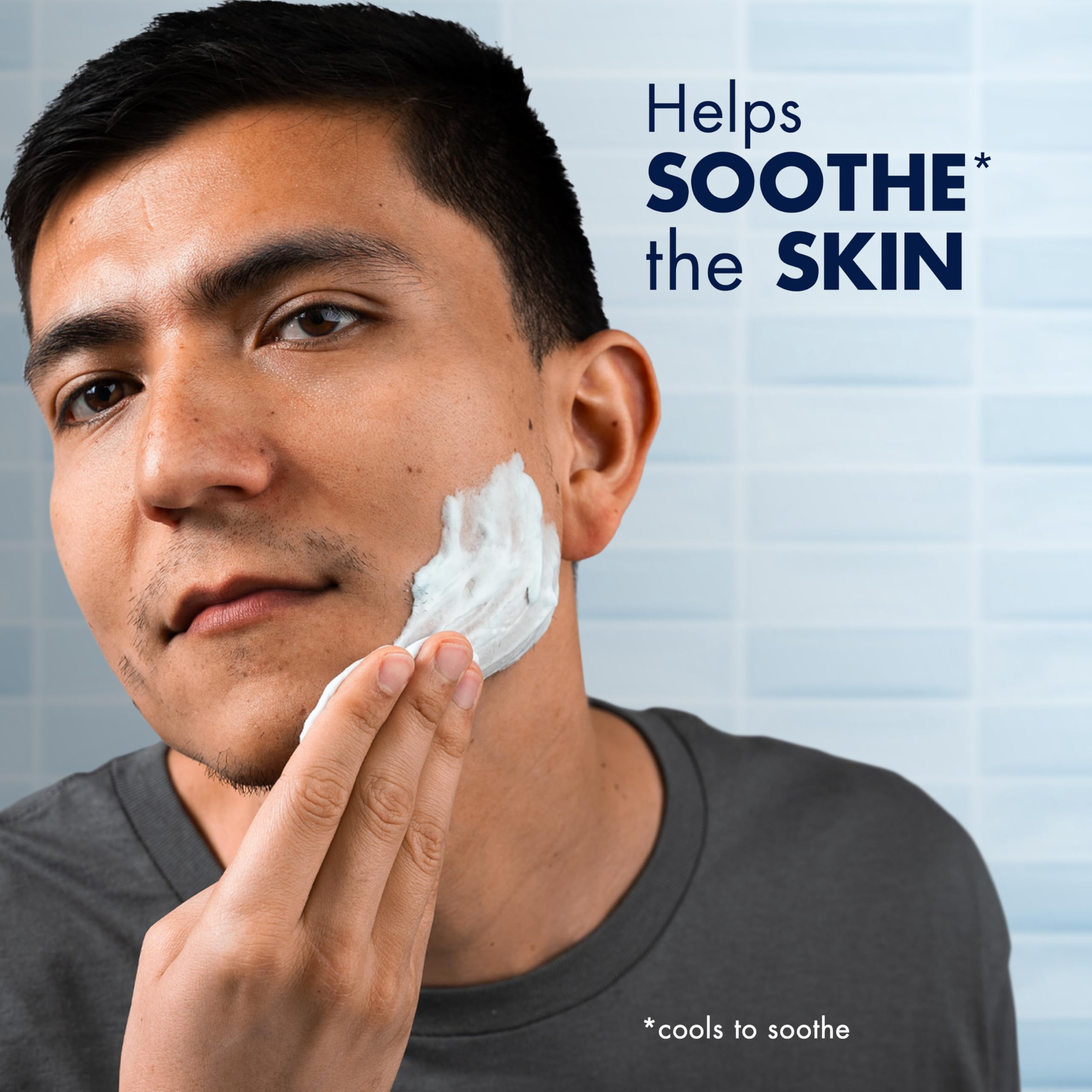 Gillette Series 3X Sensitive rust-free can design for durability.