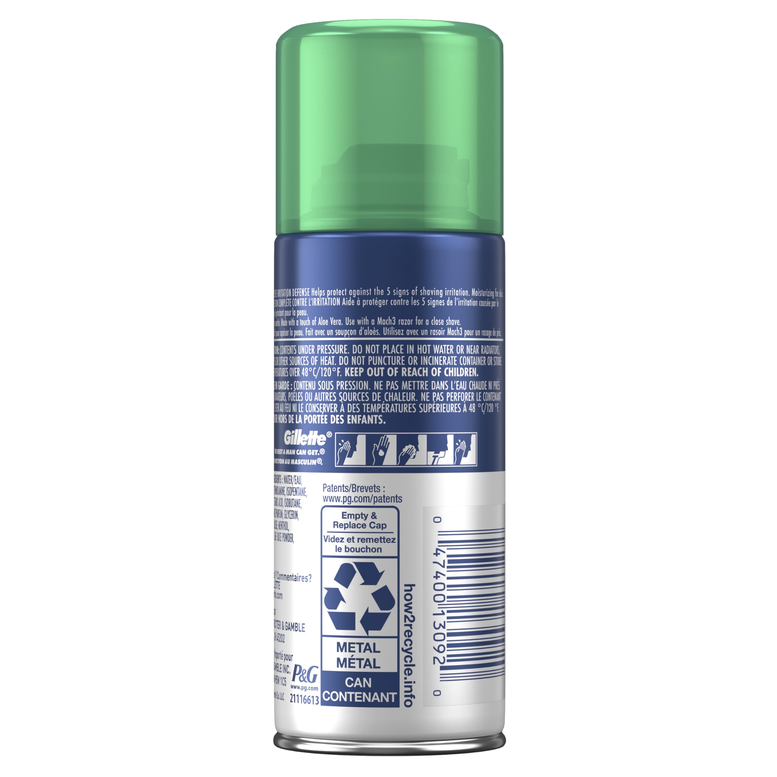 Gillette Series soothing shave gel ideal for sensitive skin users