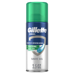 Gillette Series soothing shave gel tube front for gentle, irritation-free shaving