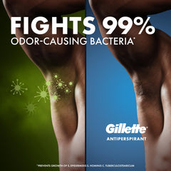 Gillette SkinShield alcohol-free formula label indicates gentler, sting-free use.