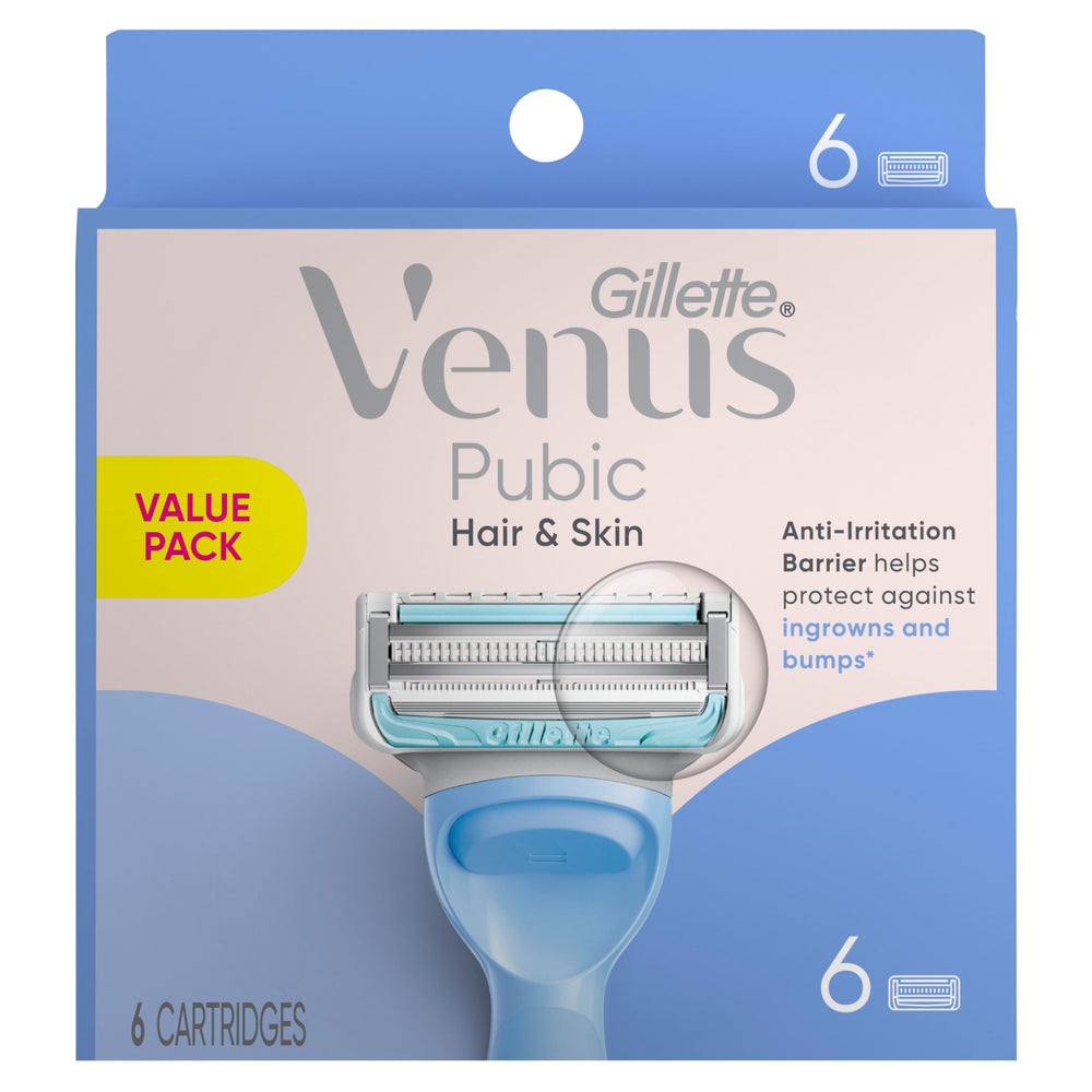 Gillette Venus Intimate Razor dermatologist-tested label and trusted safety