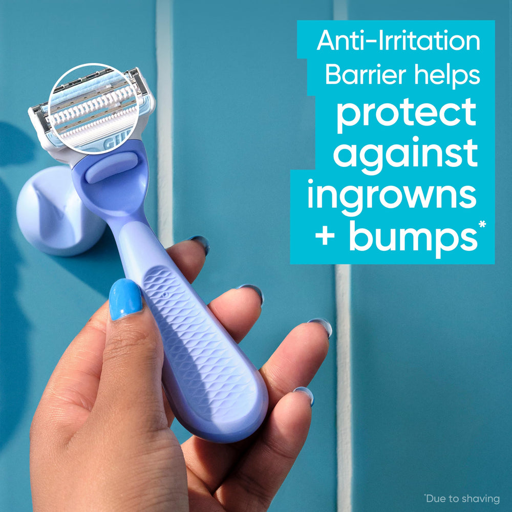 Gillette Venus Intimate Razor back trimmer enables precise reach in bikini areas